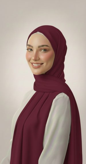 Hijab Jersey Firebrick Collection Premium