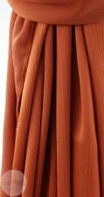 Hijab Satin Froissé Cinnamon 2 Hijab Satin Froissé Cinnamon