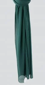 Hijab mousseline plissé Teal Wisteria 1 Hijab mousseline plissé Teal Wisteria Collection