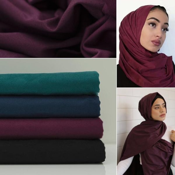 Hijab Collection Daim Darkpurple