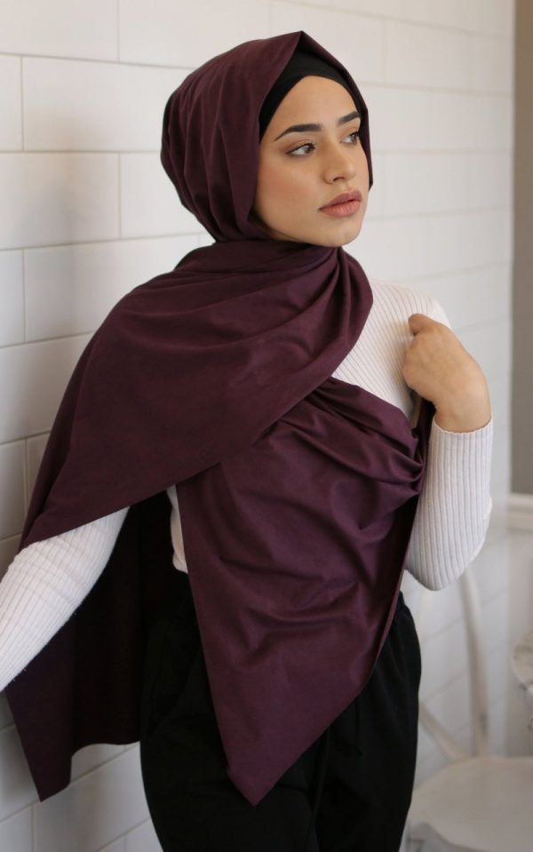 Hijab Collection Daim Darkpurple