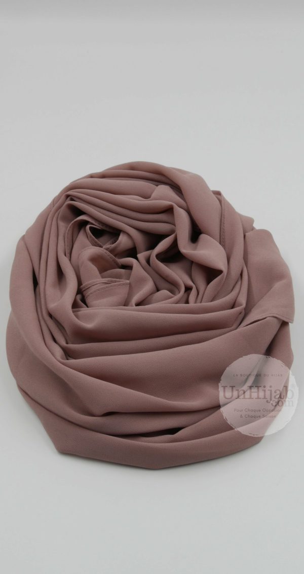 Hijab Mousseline DarkPink Premium Collection