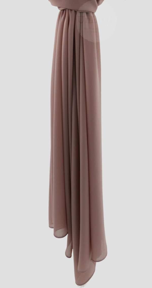 Hijab Mousseline DarkPink Premium Collection