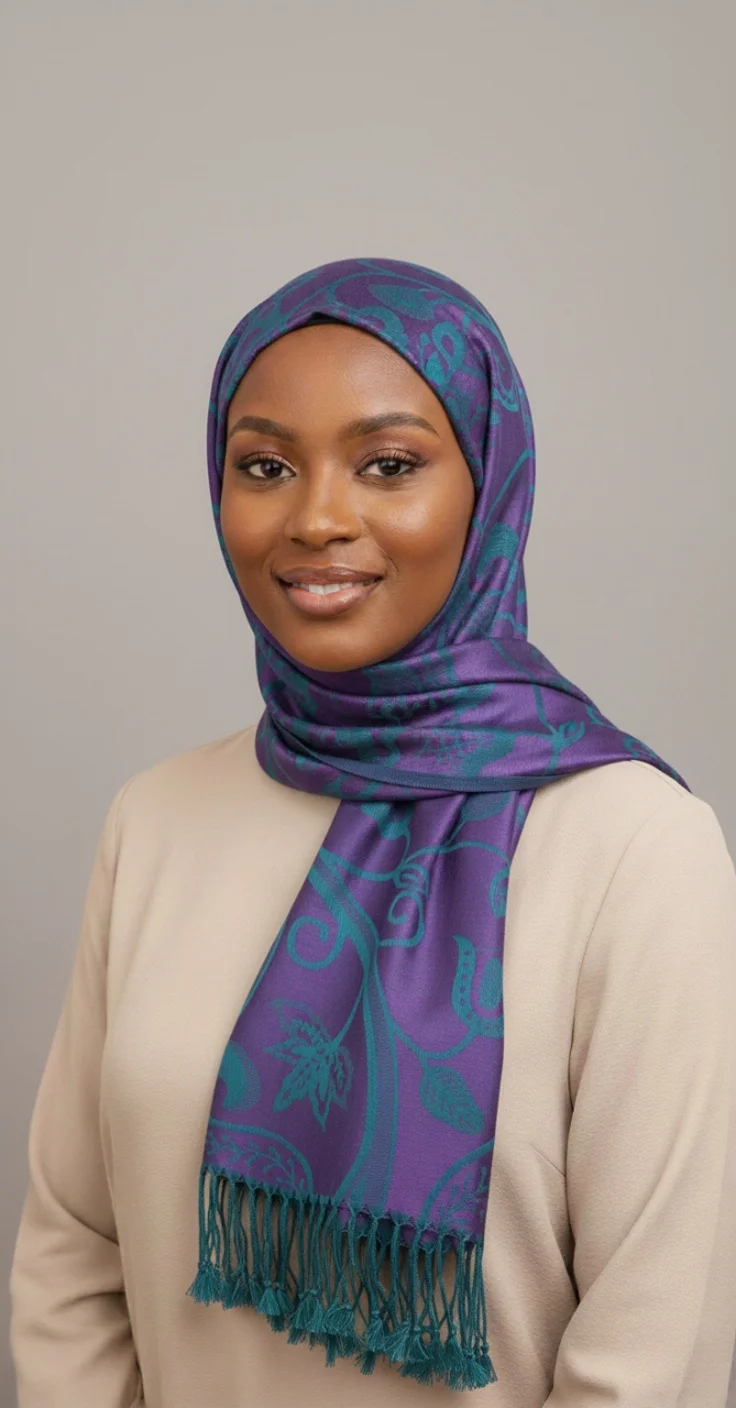 Pashmina Collection Talia Darkpurple