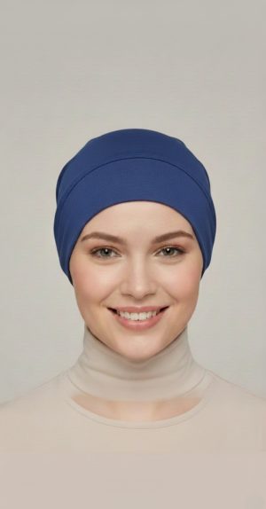Sous Hijab Collection Basic Bonnet Bleu Marine