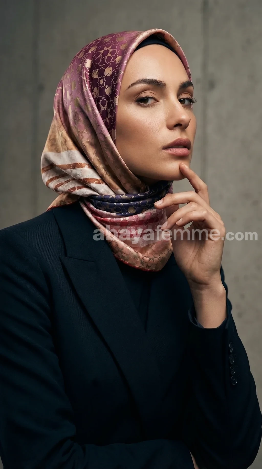 Foulard carré collection Luxe 22