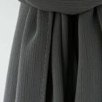 Hijab Mousseline Froissé DarkGrey 1 Hijab Mousseline Froissé DarkGrey