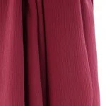 Hijab Mousseline Froissé Bordeaux 1 Hijab Mousseline Froissé Bordeaux