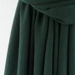 Hijab Mousseline Froissé Forest 1 Hijab Mousseline Froissé Forest