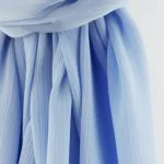 Hijab Satin Froissé LightBlue 2 Hijab Satin Froissé LightBlue