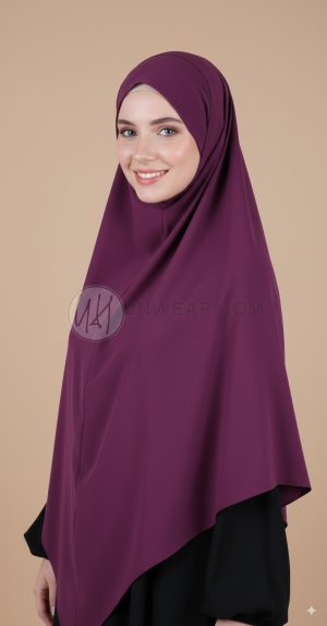 Khimar-soie-de-medine-purple