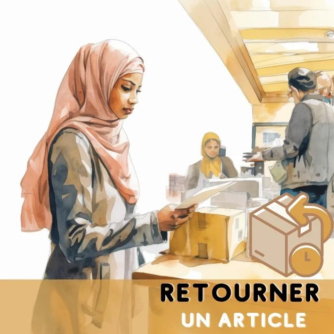 Livraison, Retour et Remboursement 2 Retourner une commande de hijab Boutique de Hijab
