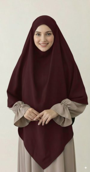 khimar soie de medine bordeau