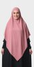 khimar soie de medine rose