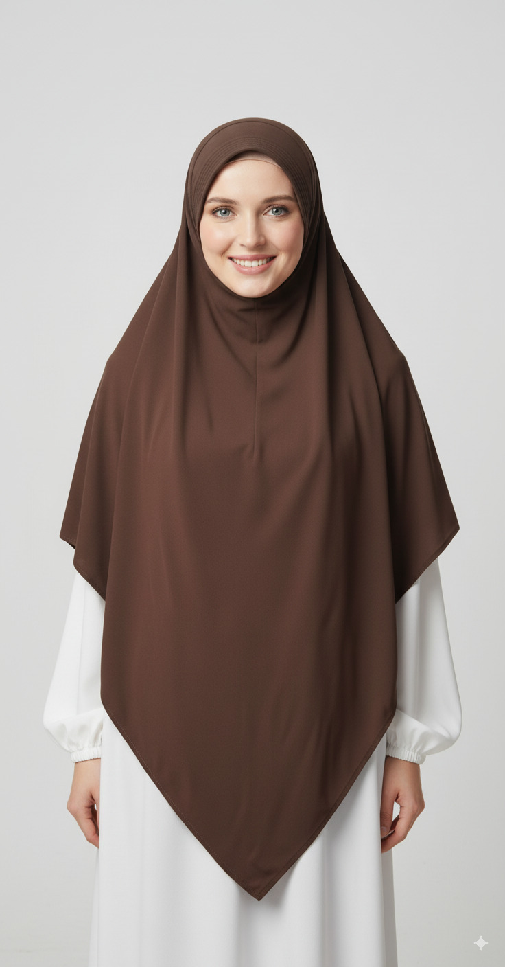 khimar-Long-Marron-Jazz.