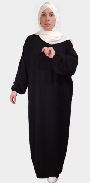 Abaya Noire Simple