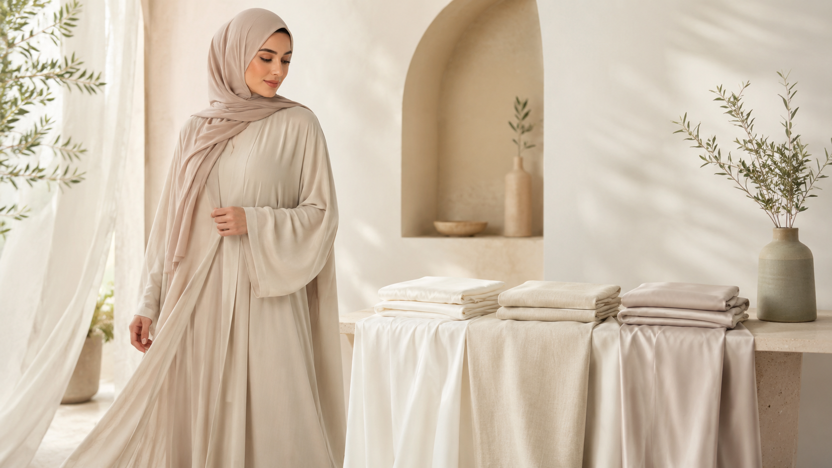 Abaya d’été : quelles matières choisir pour rester élégante et à l’aise ?