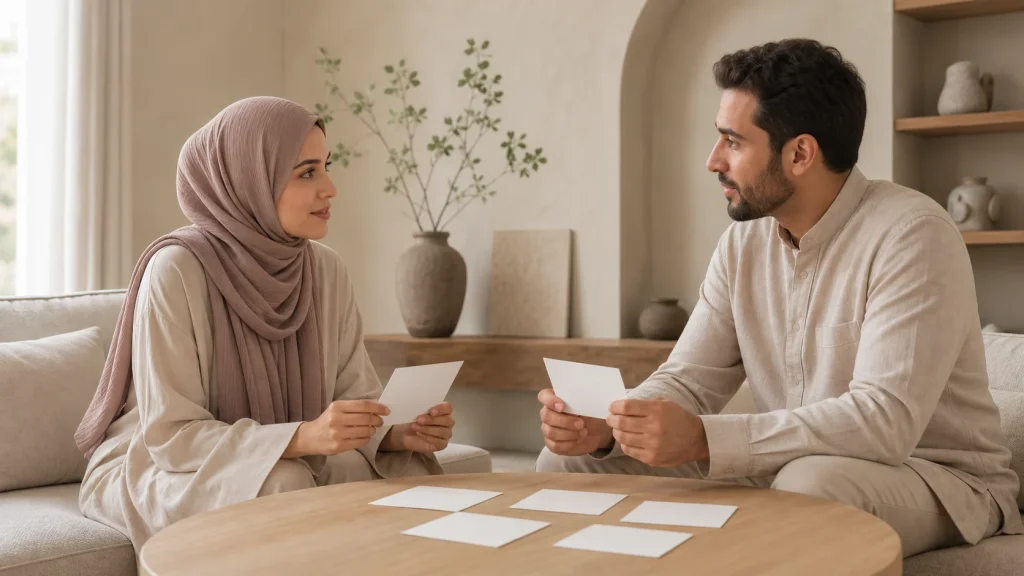 Avant le mariage : les discussions qui rendent les choix concrets