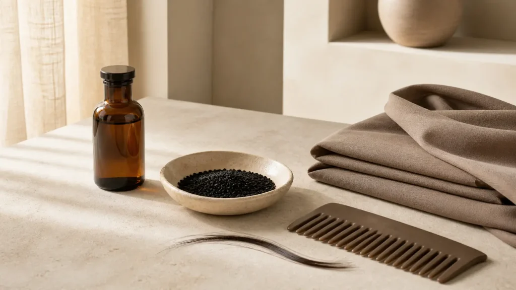 Huile de nigelle et cheveux : que prouvent les données ?