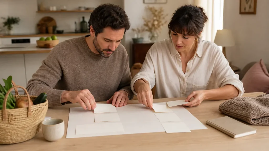 Répartition des tâches en couple : méthode pratique