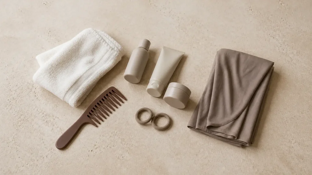 Routine cheveux sous hijab : une méthode simple